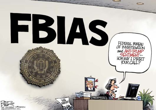 Image result for AG barr to Investigate the FBI cartoon